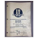 I&T OLIVER SHOP MANUAL O-7
