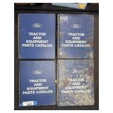 (7) NEW HOLLAND/FORD TRACTOR PARTS CATALOGS