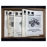 (6)KAWASAKI SERVICE & PREP MANUALS