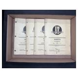 (3) I&T KUBOTA, (1) YANMAR TRACTOR SHOP MANUALS
