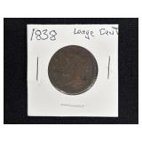 1838 US LARGE CENT