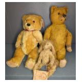 (3) JOINTED TEDDY BEARS