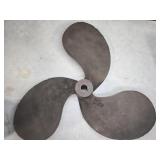 BRASS NAVY SHIP PROPELLER