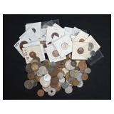 CANADIAN AND FOREIGN COINS