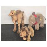 STEIF ELEPHANT, LION, CAMEL