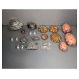 ANTIQUE CHOCOLATE MOLDS AND COPPER