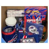 BUFFALO BILLS GEAR, DRINK COZIES, WING SAUCE, MORE