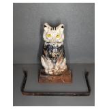 CAST IRON CAT DOORSTOP