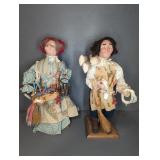 FOLK ART DOLLS (2)