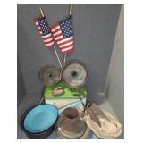 KITCHEN TINWARE COLLECTIBLES