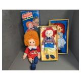 RAGGEDY ANN & ANDY DOLLS