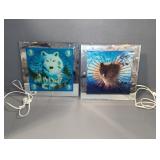 COLLECTIBLE WALL MOUNT ANIMAL MIRRORS