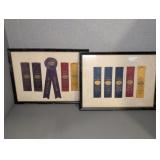 FRAMED ERIE COUNTY AWARD RIBBONS