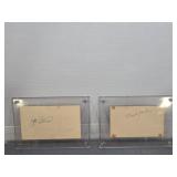 YOGI BERRA & BILLY MARTIN AUTOGRAPHS