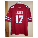 NFL ON FIELD BUFFALO BILLS JERSEY- MEDIUM