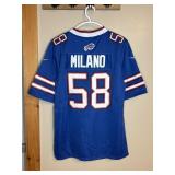 NFL ON FIELD BUFFALO BILLS JERSEY- SMALL