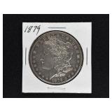 1879 MORGAN SILVER DOLLAR
