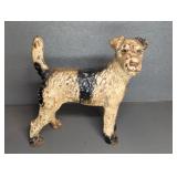 CAST IRON TERRIER DOG DOORSTOP