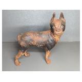 CAST IRON BOSTON TERRIER DOG DOORSTOP