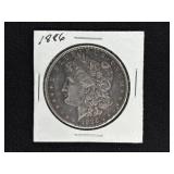 1886 MORGAN SILVER DOLLAR