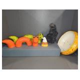 CERAMIC PLANTER AND GARDEN WORM