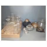 OIL LAMPS & CHIMNEYS