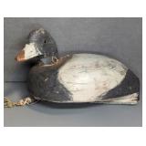HAND CARVED WOODEN DUCK DECOY