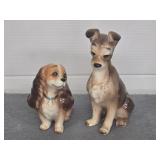 VINTAGE DISNEY LADY AND THE TRAMP FIGURINES