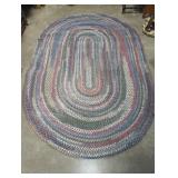 OVAL BRAIDED RUG