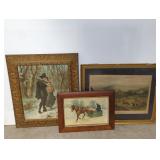 VICTORIAN FRAMED PICTURES