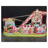 J CHEIN TIN LITHO WIND-UP ROLLER COASTER