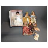 MADAM ALEXANDER DOLLS (3) ,AND OTHER SMALLS DOLLS