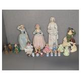 PORELAIN AND CERAMIC FIGURINES