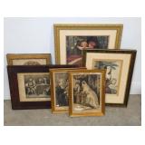 VICTORIAN FRAMED PICTURES