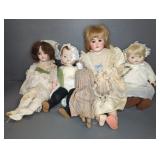 PORCELAIN DOLLS (4)
