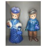 CERAMIC FIGURINES - HAND PAINTED
