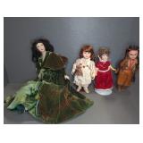 PORCELAIN DOLLS (4)