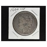 1900-O MORGAN SILVER DOLLAR