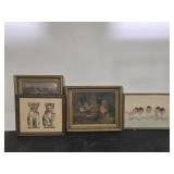 VICTORIAN STYLE & DIECUT WALL ART (4)