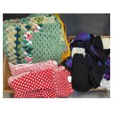 HANDMADE AFGHANS AND SQUARES