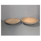 PRIMITIVE WOODEN BOWLS