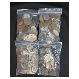 FOREIGN COINS, TOKENS