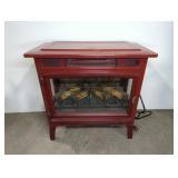 ELECTRIC FIREPLACE 24"LX12"WX24"H