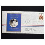 STERLING SILVER POSTMASTER MEDAL  (.8 TROY OZ)