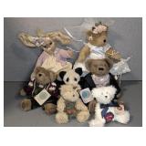 COLLECTION OF STUFFED BEARS - BOYDS/BEARINGTON