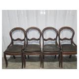 4 MATCHING DINING CHAIRS