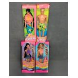 BARBIE DOLLS AND KEN DOLL NEW IN BOX (BID IS X4)