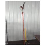 POLE SAW, DOUBLE BLADE AXE