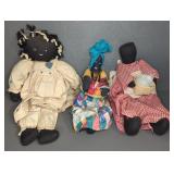 AMERICANA RAG DOLLS (3)