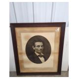 ABRAHAM LINCOLN FRAMED PICTURE